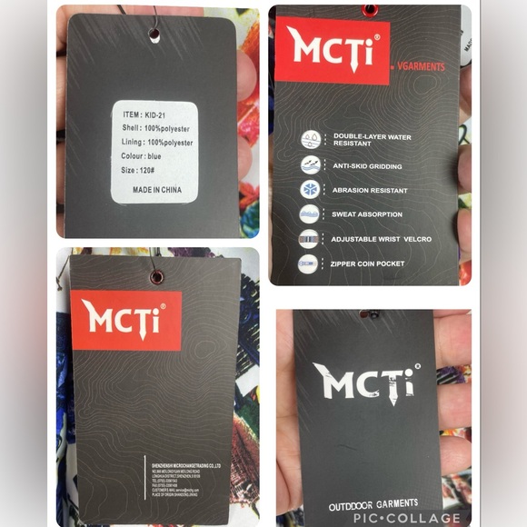 MCTi Kids Snow Suit One Piece Waterproof Ski Snowboard Jumpsuits Overalls Sz 5 T - Picture 9 of 17